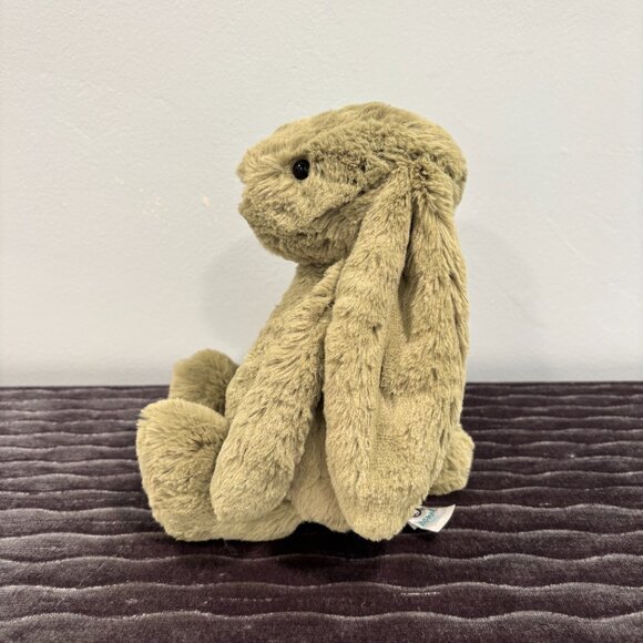 RARE Jellycat Medium Bashful Fern Bunny BNWT - Picture 4 of 6